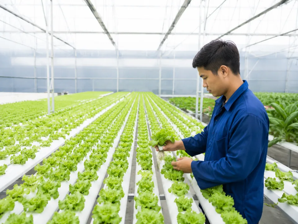 Khu đóng gói nông sản